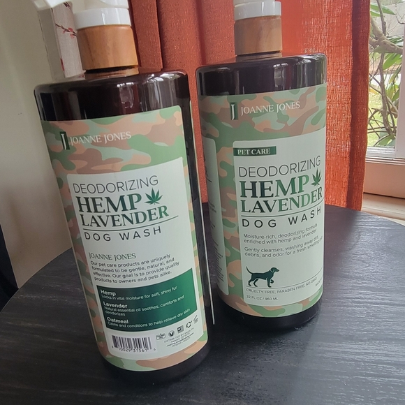 Joanne Jones Hemp & Lavender Deodorizing Dog Wash (2X) - Picture 1 of 6